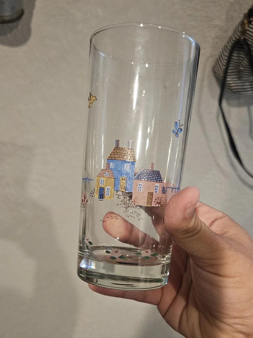 Heartland Vintage Gkass Tumbler